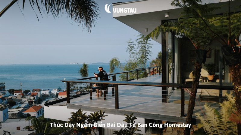 Thức Dậy Ngắm Biển Bãi Dâu Từ Ban Công Homestay