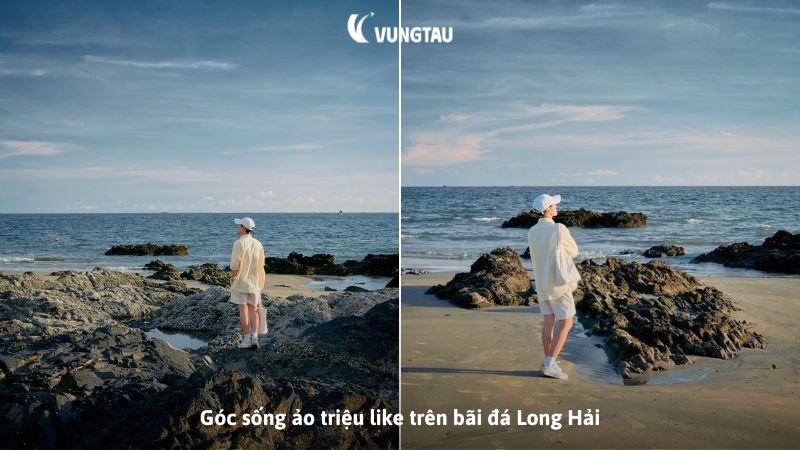 Góc sống ảo triệu like trên bãi đá Long Hải