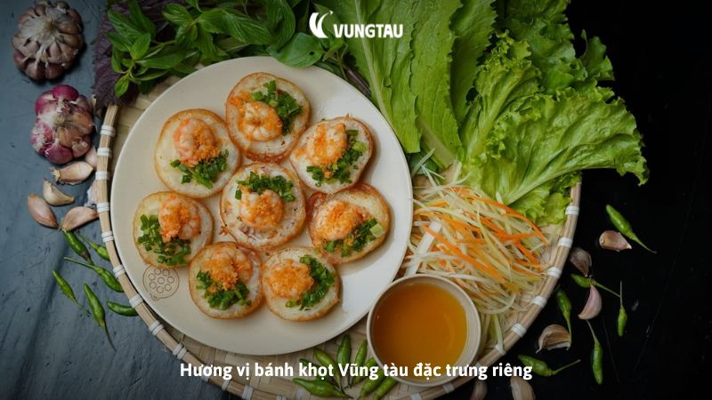 Hương vị bánh khọt Vũng tàu đặc trưng riêng