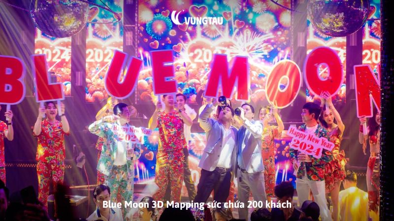 Blue Moon 3D Mapping sức chứa 200 khách