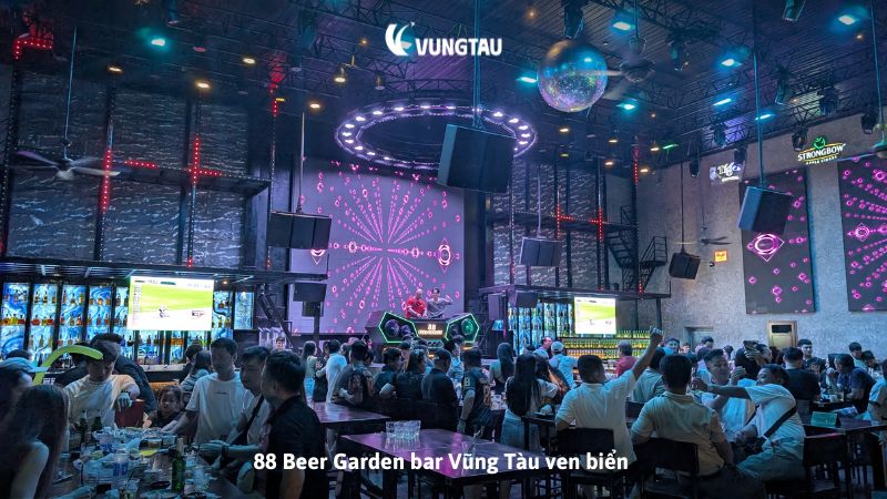 88 Beer Garden bar Vũng Tàu ven biển