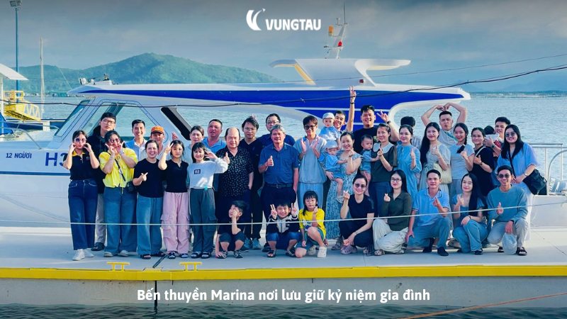 Bến thuyền Marina nơi lưu giữ kỷ niệm gia đình