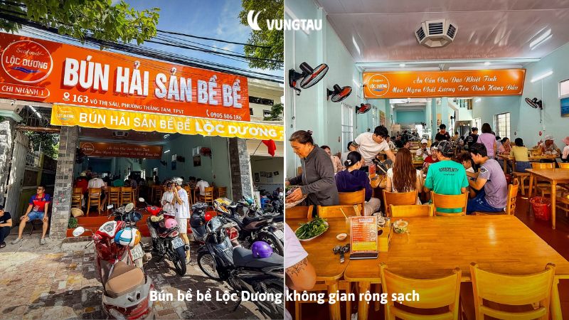 Bún bề bề Lộc Dương không gian rộng sạch