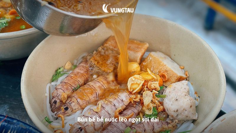 Bún bề bề nước lèo ngọt sợi dai