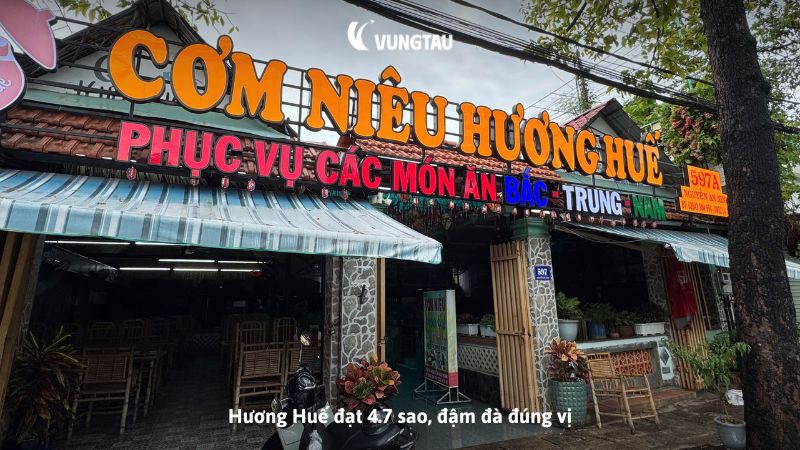 Hương Huế đạt 4.7 sao, đậm đà đúng vị