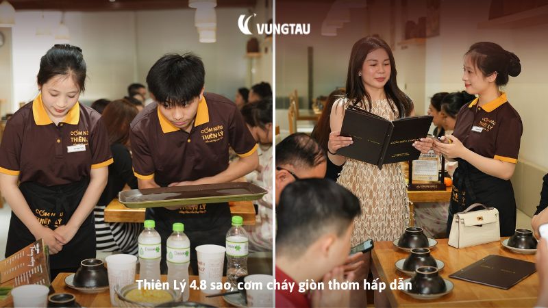 Thiên Lý 4.8 sao, cơm cháy giòn thơm hấp dẫn