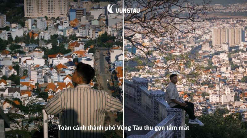 Toàn cảnh thành phố Vũng Tàu thu gọn tầm mắt