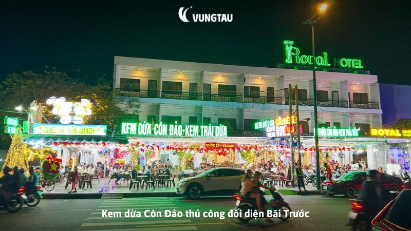 Kem dừa Côn Đảo thủ công đối diện Bãi Trước