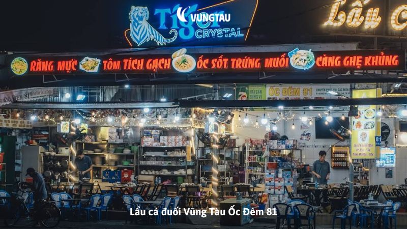 Lẩu cá đuối Vũng Tàu Ốc Đêm 81