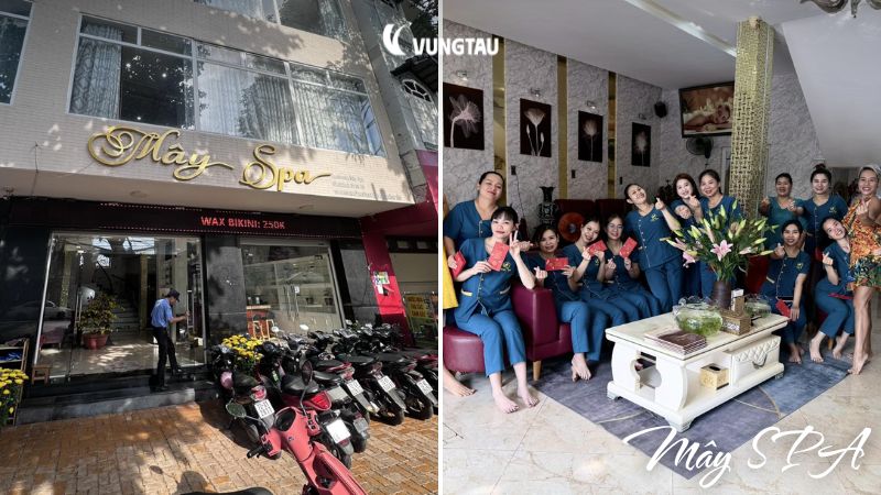 Không gian thư giãn tại Mây SPA Vũng Tàu