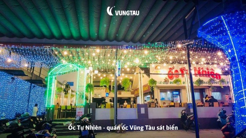 Ốc Tự Nhiên - quán ốc Vũng Tàu sát biển