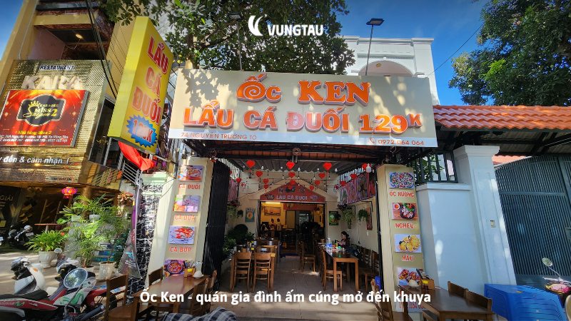 Ốc Ken - quán gia đình ấm cúng mở đến khuya