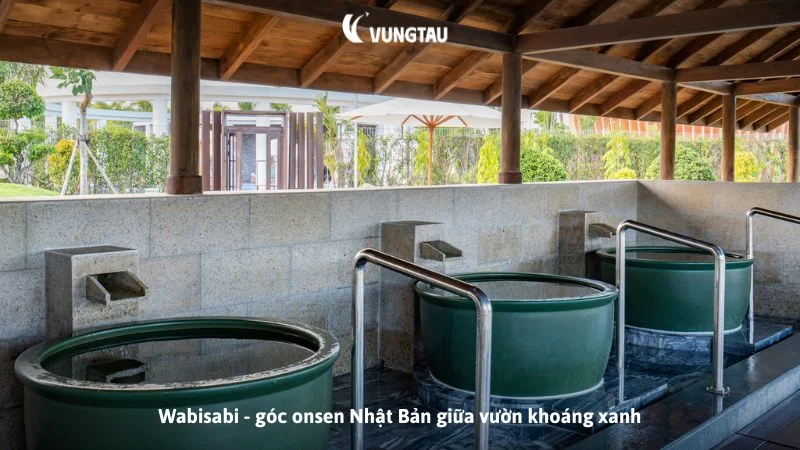 Wabisabi - góc onsen Nhật Bản giữa vườn khoáng xanh