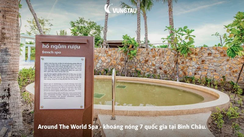 Around The World Spa - khoáng nóng 7 quốc gia tại Bình Châu.