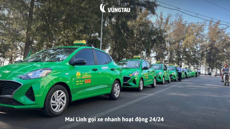 Mai Linh gọi xe nhanh hoạt động 24/24