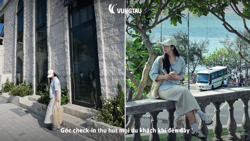 Góc check-in thu hút mọi du khách khi đến đây