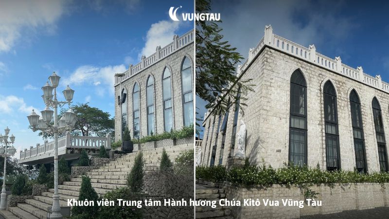 Khuôn viên Trung tâm Hành hương Chúa Kitô Vua Vũng Tàu