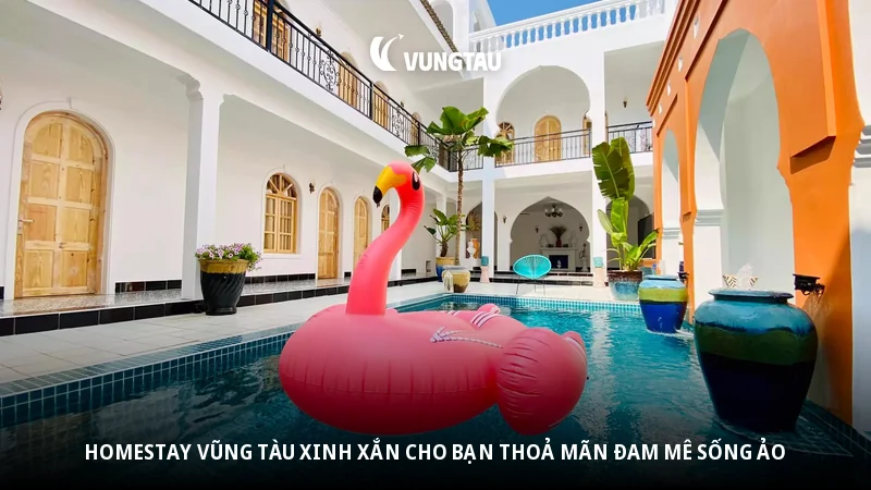 Homestay Vũng Tàu xinh xắn cho bạn thoả mãn đam mê sống ảo