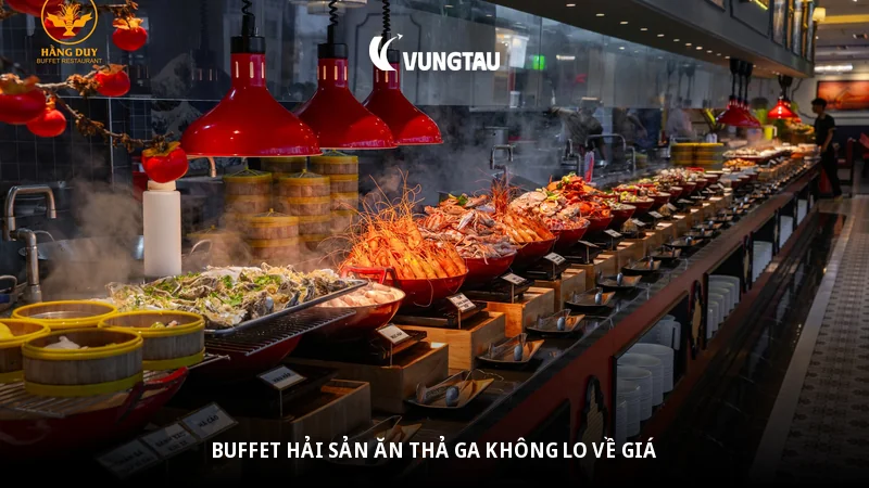 Buffet hải sản ăn thả ga không lo về giá