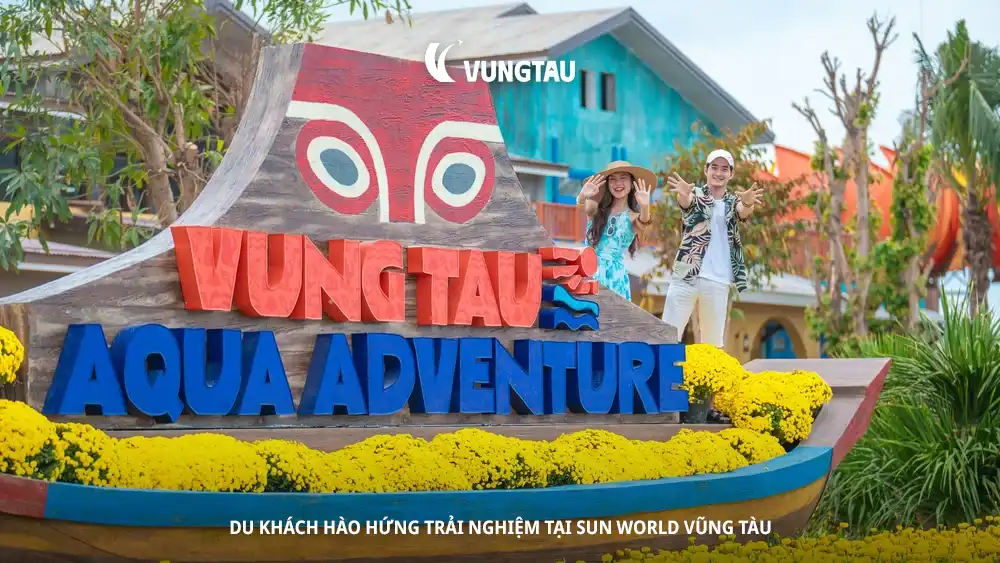 Du khách hào hứng trải nghiệm tại Sun World Vũng Tàu
