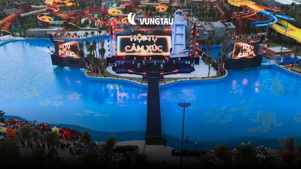 Đêm hội ánh sáng lung linh tại quảng trường Sun World