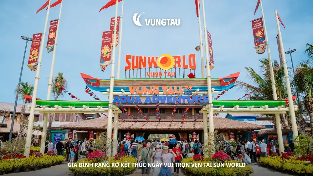 Gia đình rạng rỡ kết thúc ngày vui trọn vẹn tại Sun World