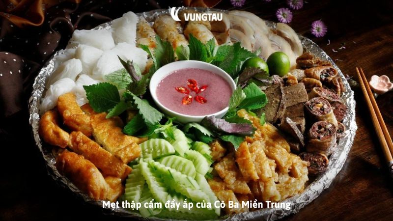 Mẹt thập cẩm đầy ắp của Cô Ba Miền Trung