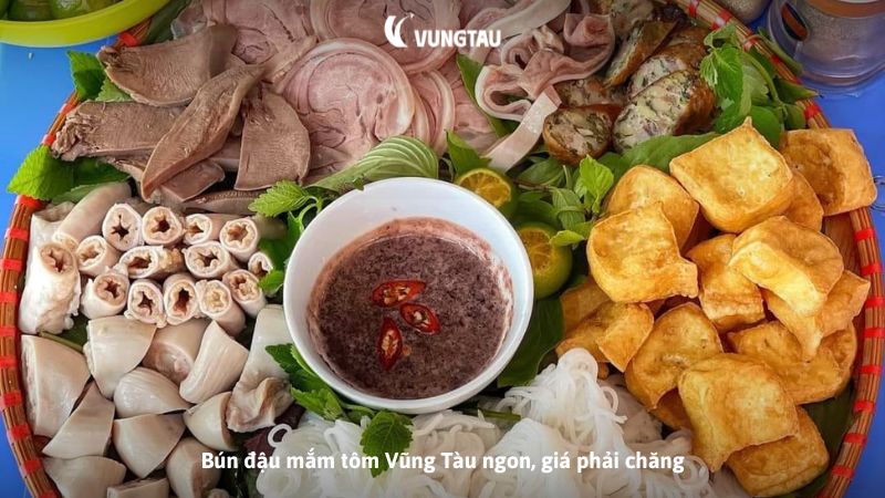 Bún đậu mắm tôm Vũng Tàu ngon, giá phải chăng