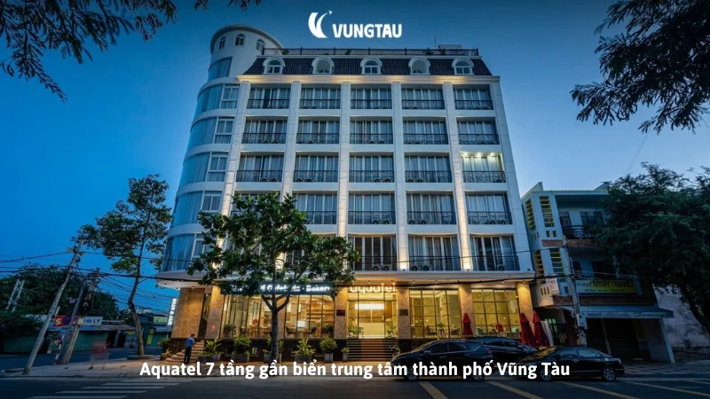 Aquatel 7 tầng gần biển trung tâm thành phố Vũng Tàu