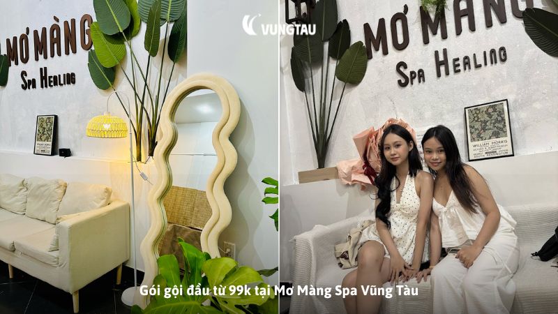 Gói gội đầu từ 99k tại Mơ Màng Spa Vũng Tàu