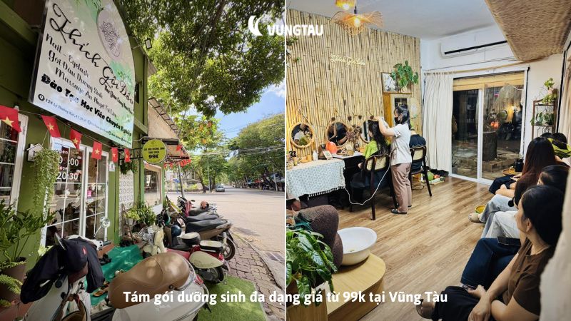 Tám gói dưỡng sinh đa dạng giá từ 99k tại Vũng Tàu