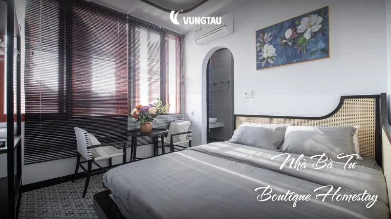 Không gian boutique vintage tại Nhà Bà Tư Vũng Tàu
