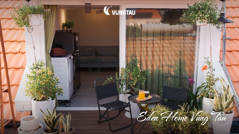 Không gian nghỉ dưỡng yên bình tại Eden Home