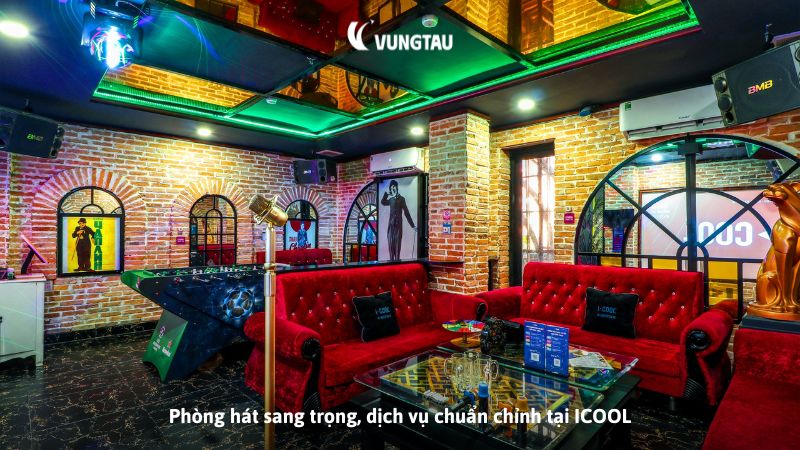 Phòng hát sang trọng, dịch vụ chuẩn chỉnh tại ICOOL