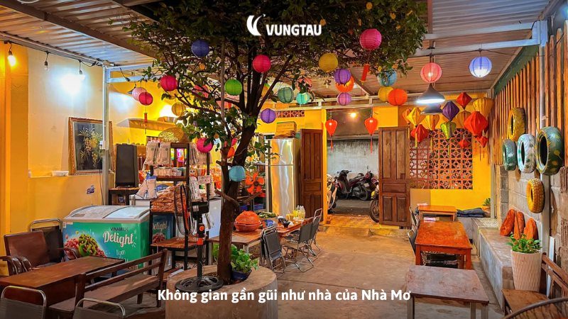 Không gian gần gũi như nhà của Nhà Mơ