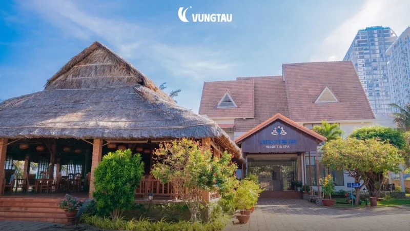 Lotus Vũng Tàu Resort, biệt thự 3 sao gần biển Thùy Vân