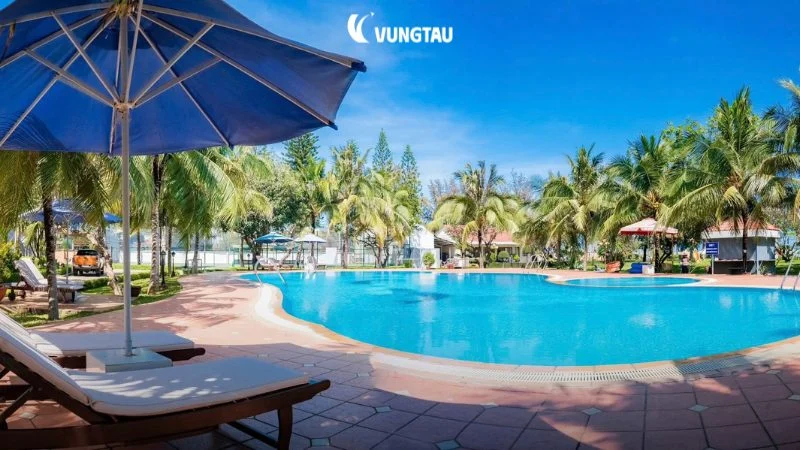 Lotus Vũng Tàu Resort, biệt thự 3 sao gần biển Thùy Vân