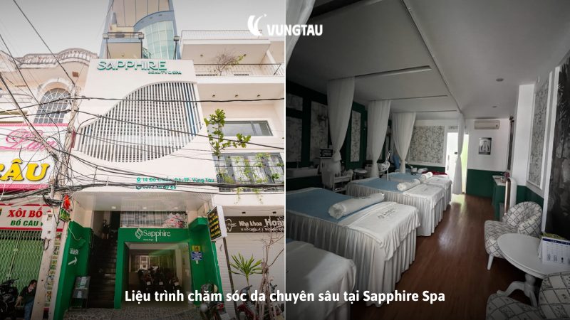 Liệu trình chăm sóc da chuyên sâu tại Sapphire Spa