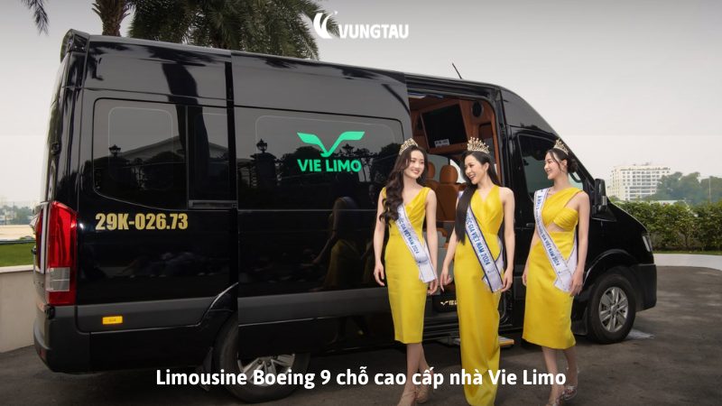 Limousine Boeing 9 chỗ cao cấp nhà Vie Limo